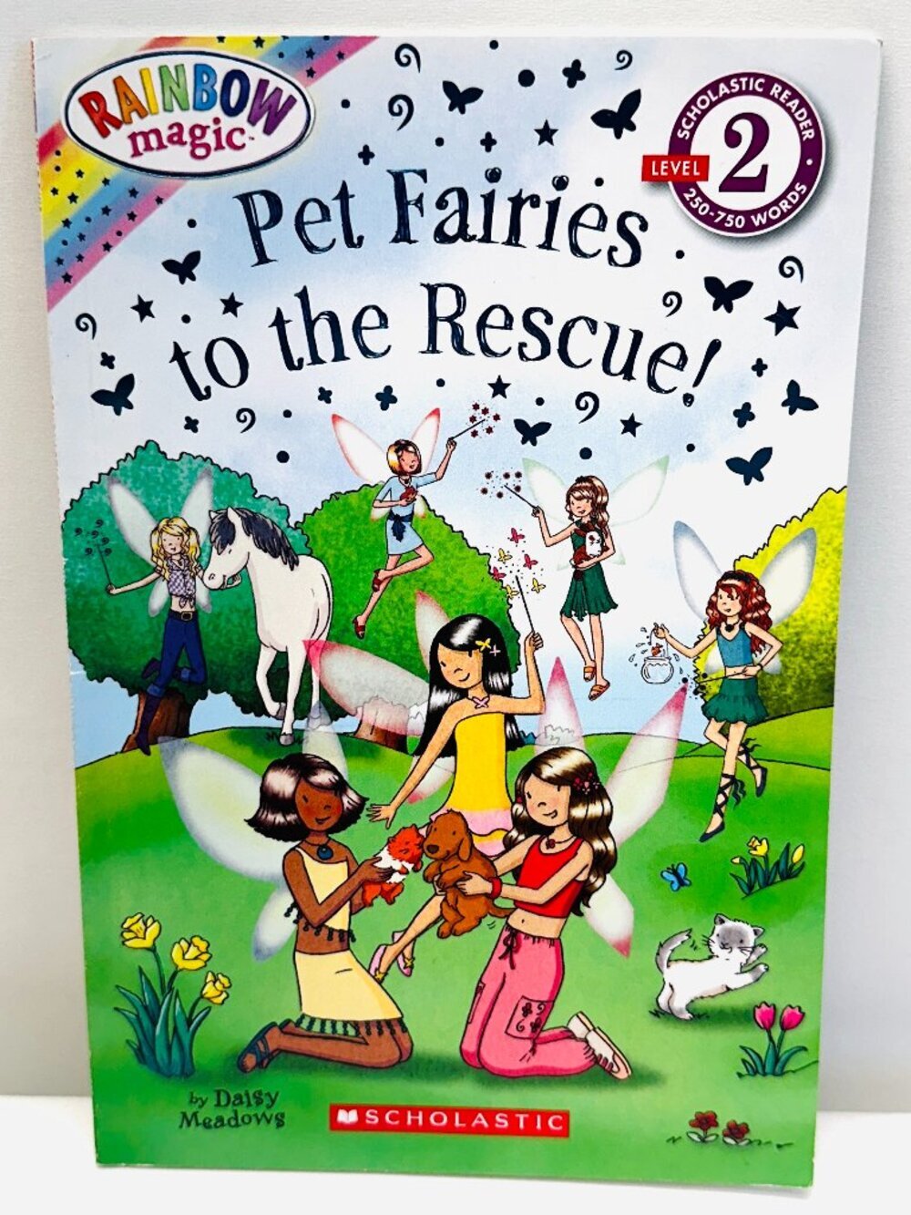 Pet Fairies to the Rescue! (Rainbow Magic Reader) - Paperback - BRAND NEW